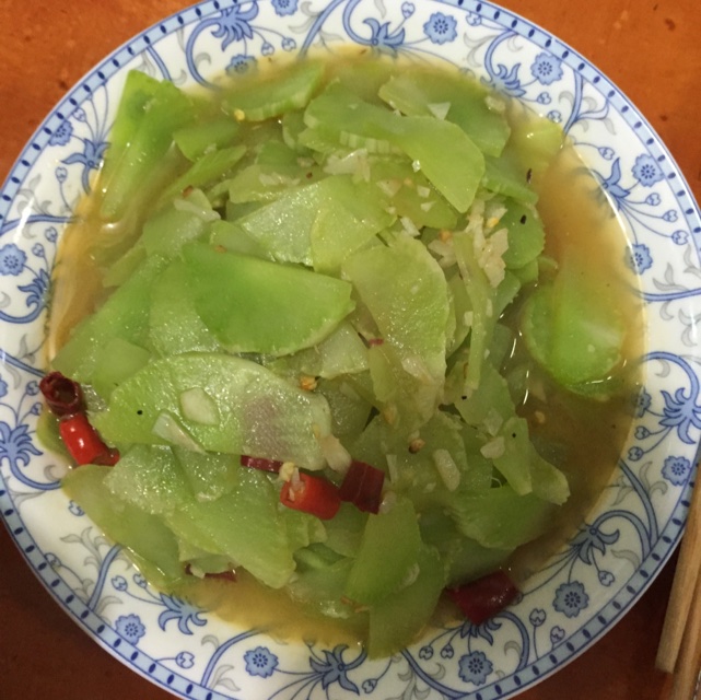 我不说你不懂这就是距离做的清炒莴笋
