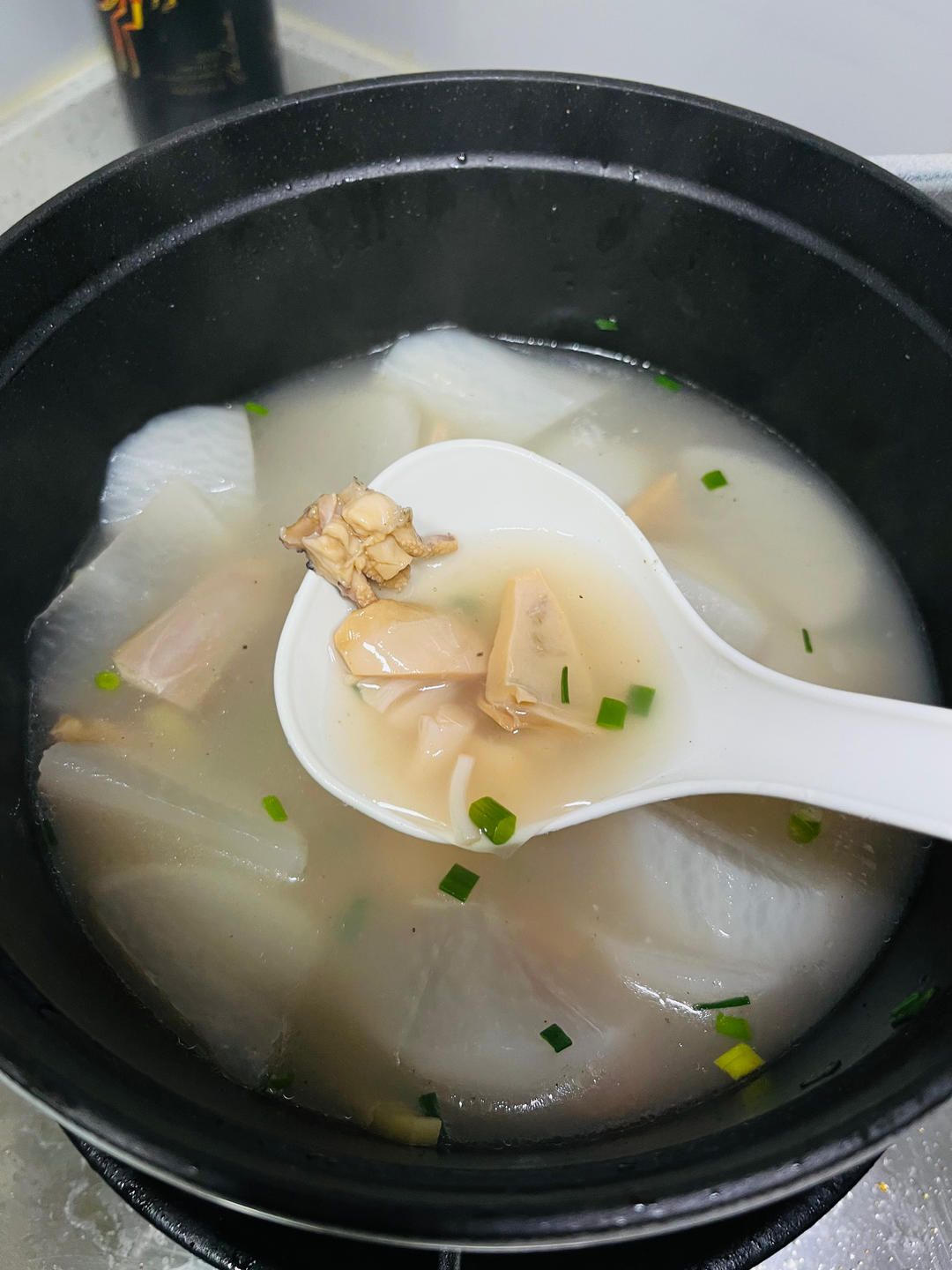 🉑汤🉑菜的墨鱼干炖萝卜
