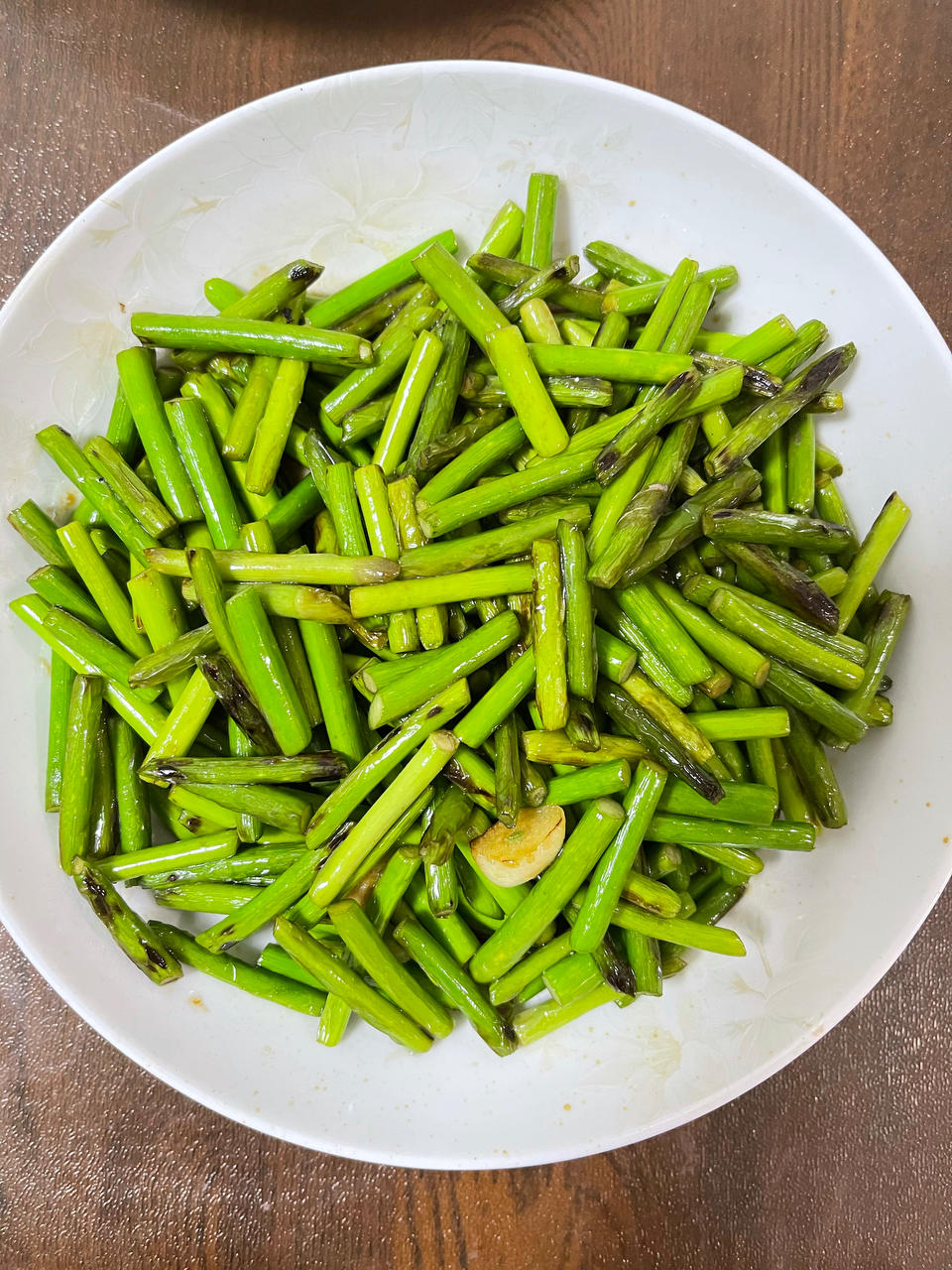 蒜苔炒肉