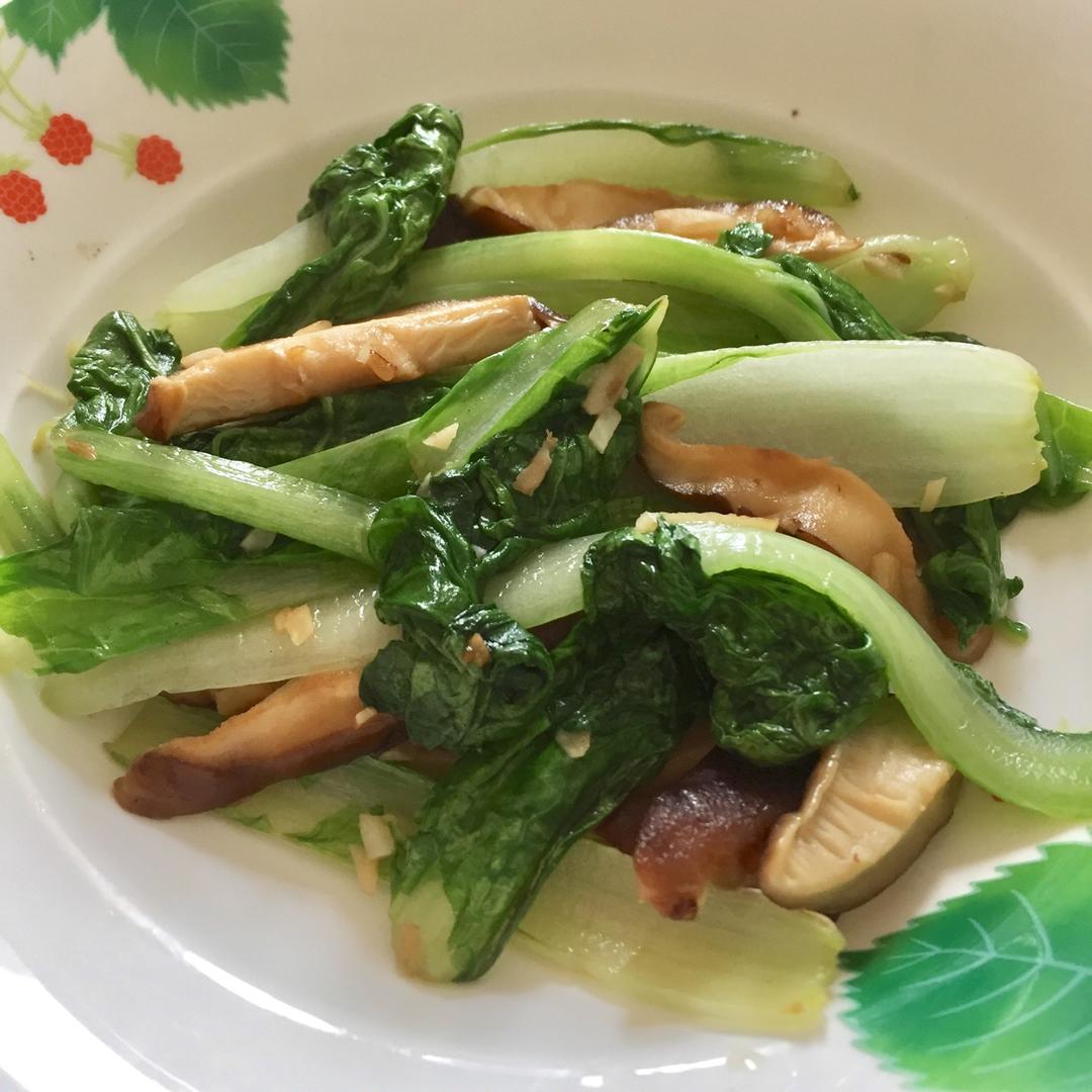 littlebbb做的香菇小白菜
