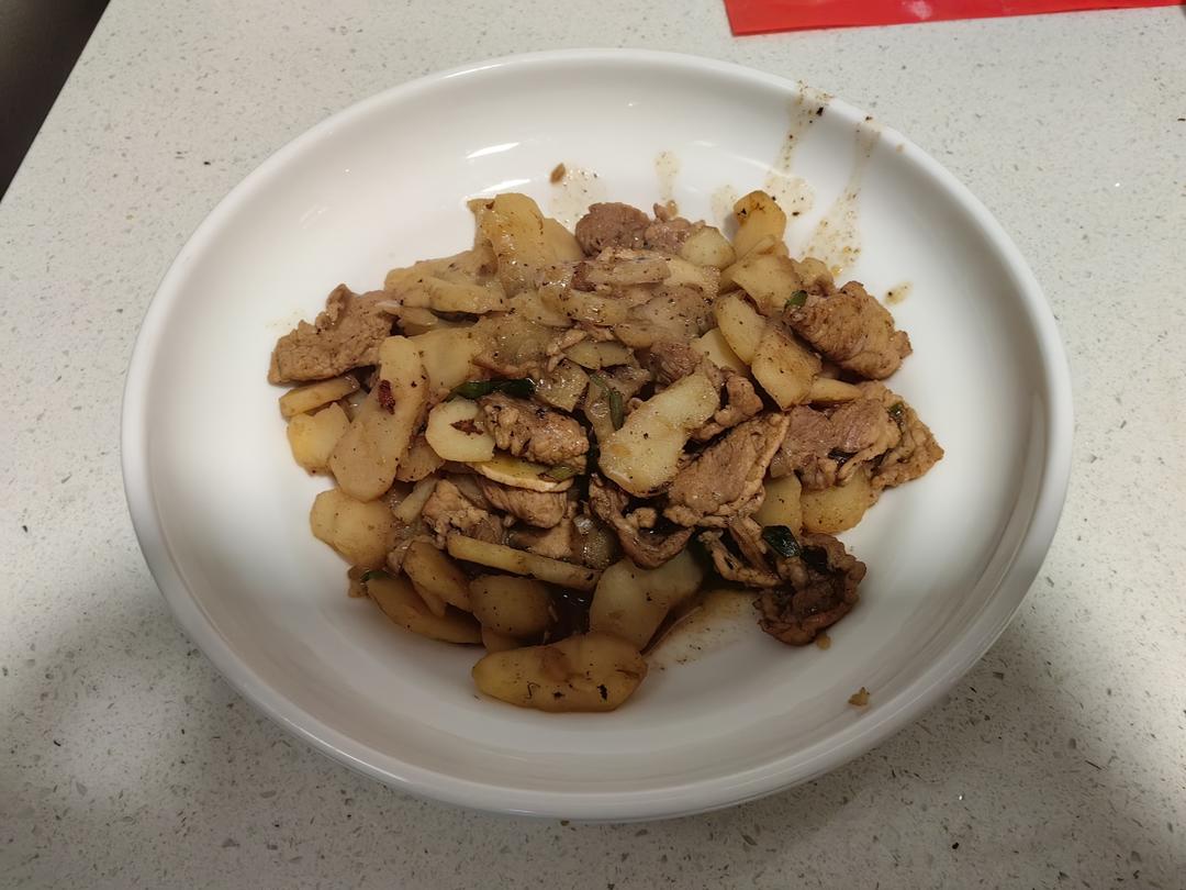 荸荠炒肉