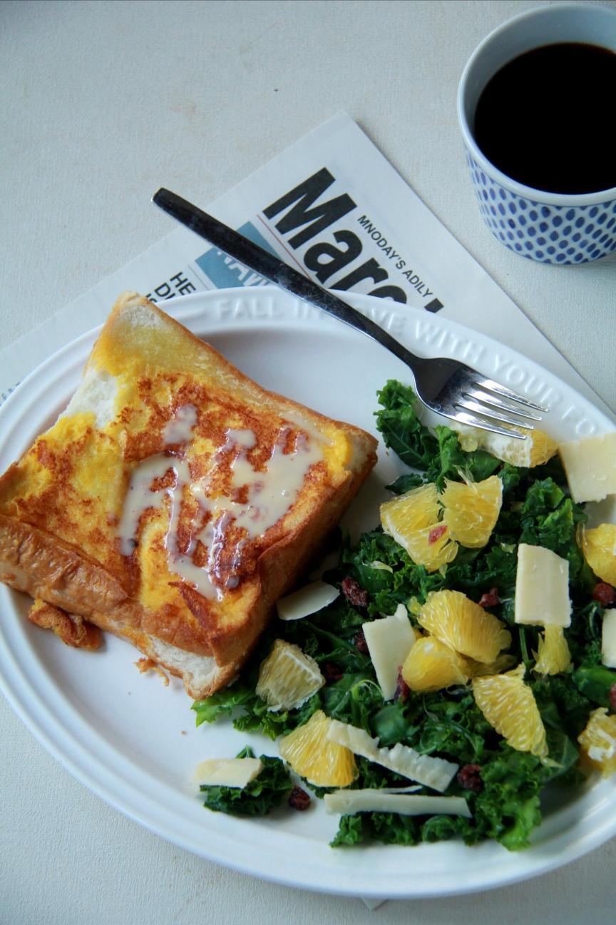 港风流心熔岩法式吐司