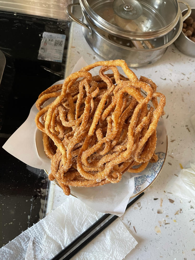 炸馓子