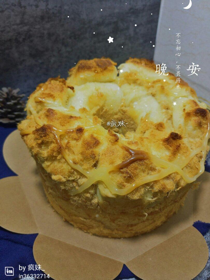 肉松手撕面包—超软会爆浆的面包哟