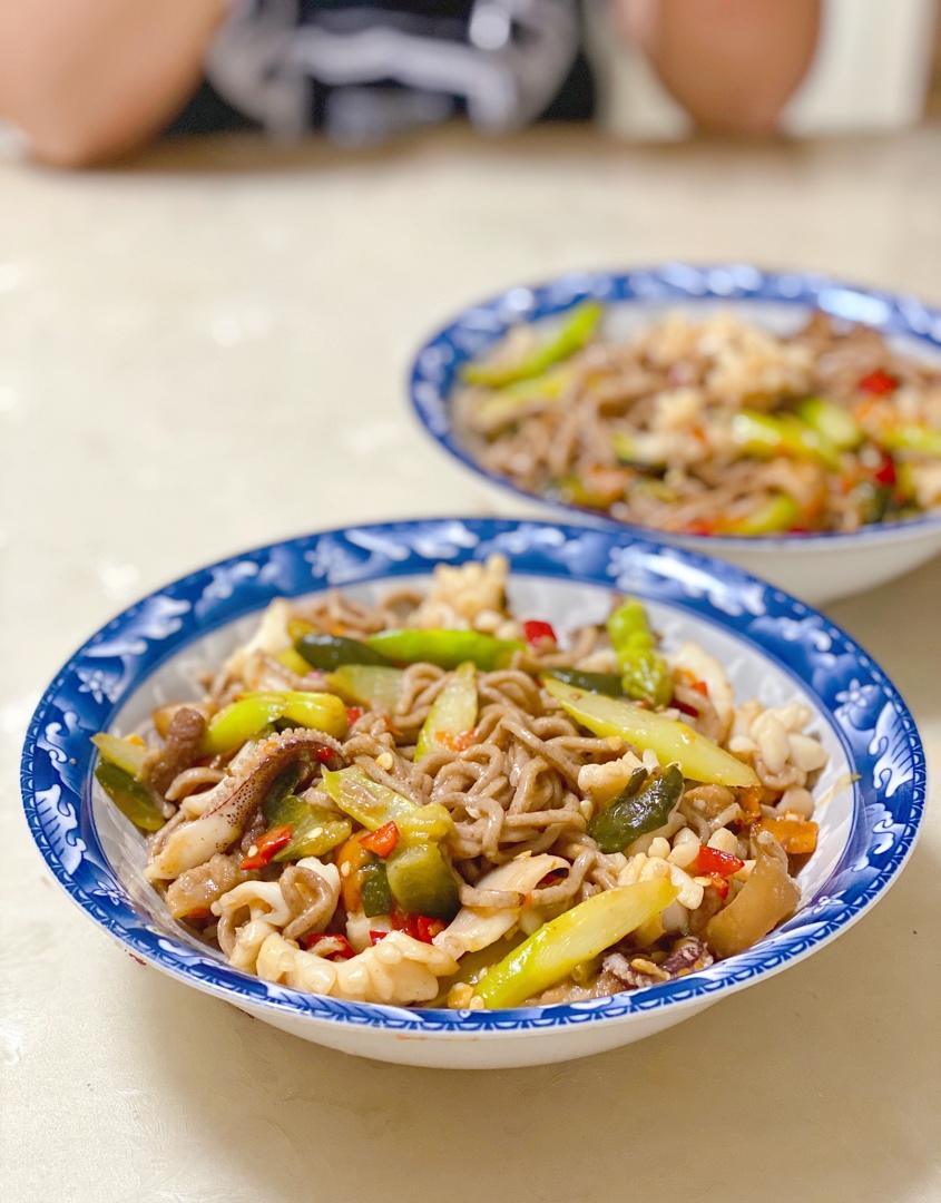 豆角焖面