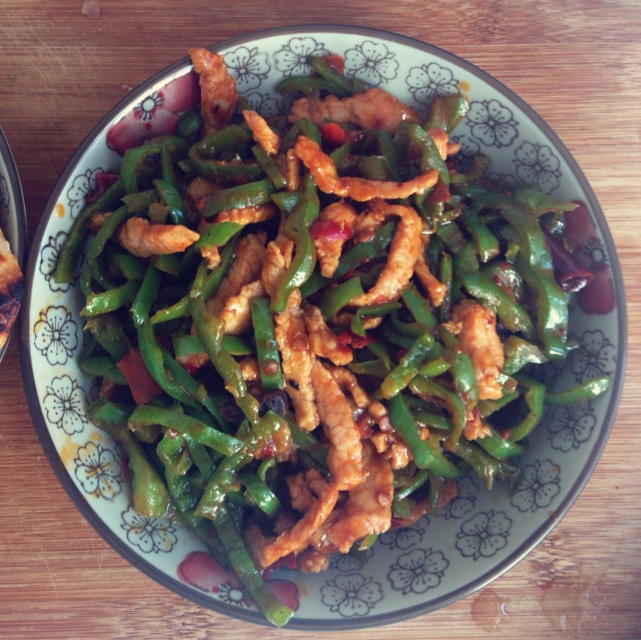 青椒肉丝