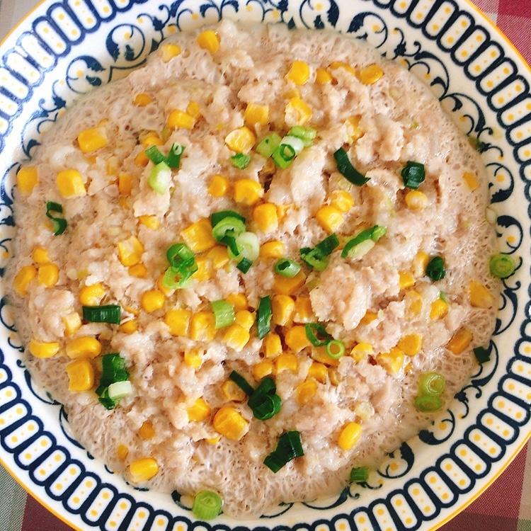 孩子爱吃的蒸肉饼