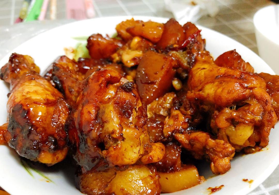 电饭锅土豆炖翅根