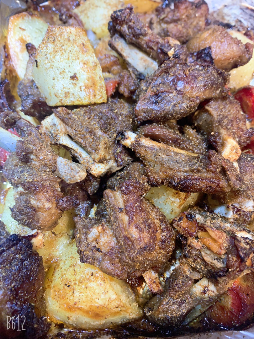 超好吃的烤羊排烤箱版