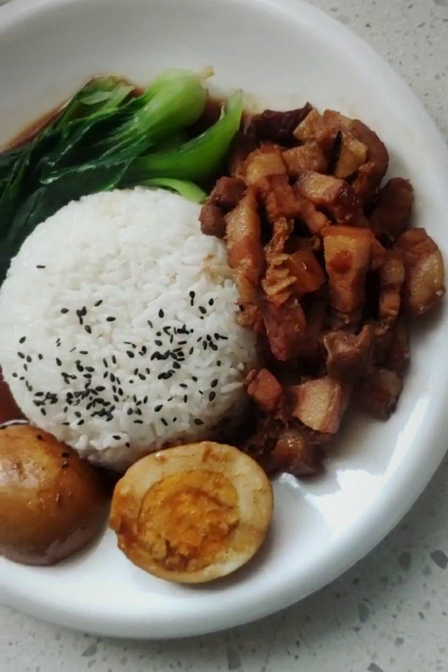 台湾卤肉  台湾卤肉饭Braised Pork Rice