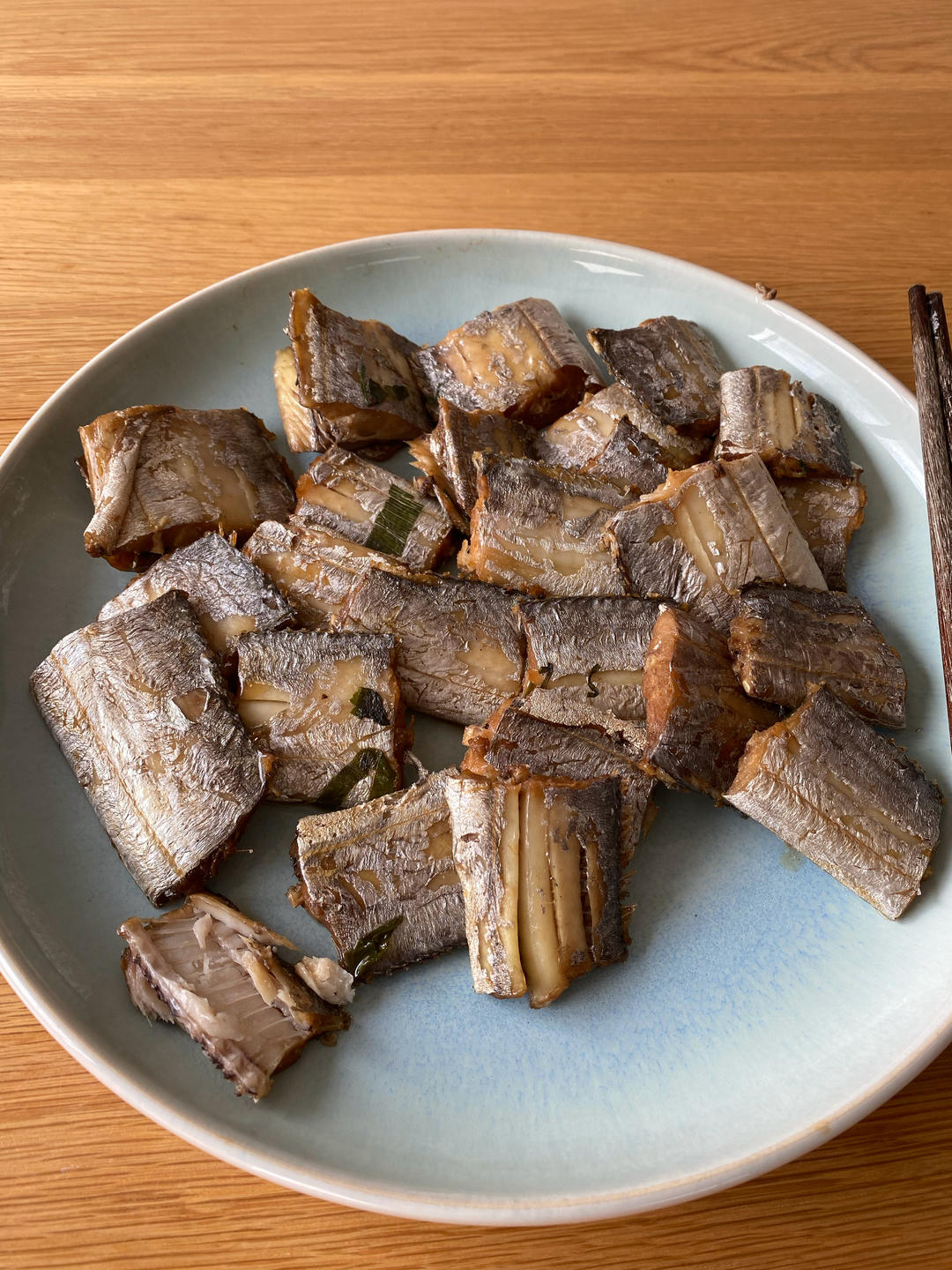 免油炸免煎酥脆可口好吃到哭香酥烤带鱼