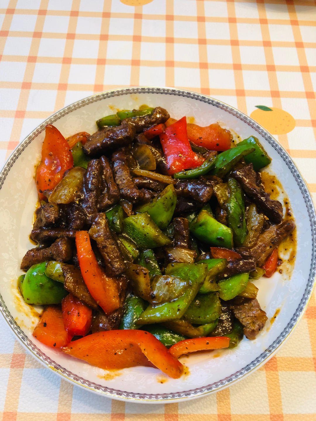 黑椒牛柳