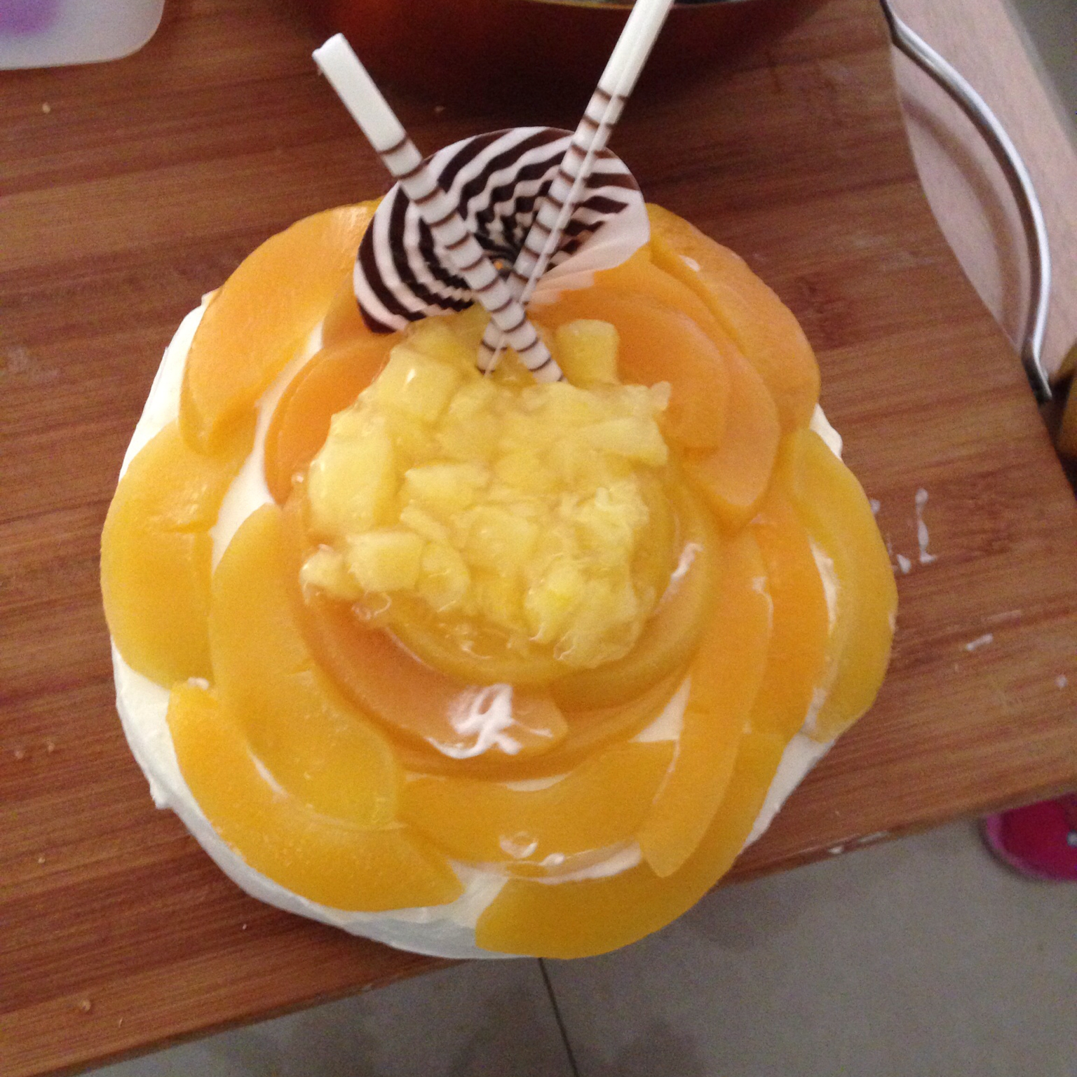 6寸戚风蛋糕（2蛋）