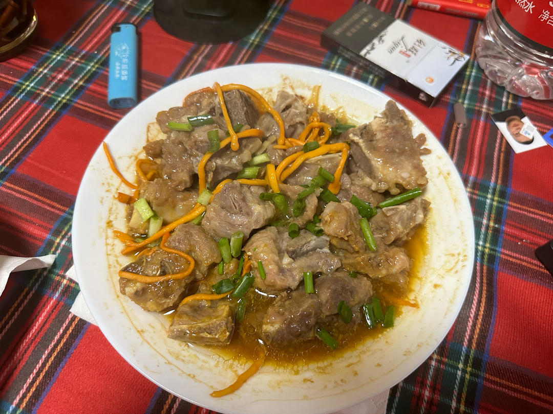 虫草花蒸排骨，肉嫩味美超下饭