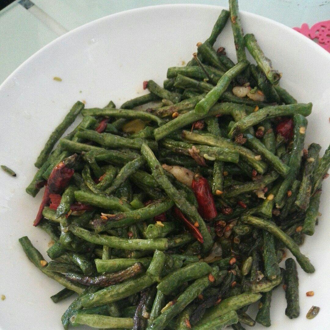 干煸四季豆（少油版）