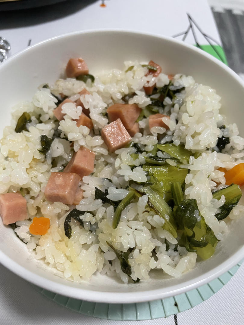 上海菜饭（莴笋叶版）