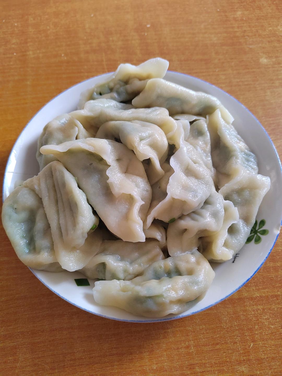 经典的韭菜鸡蛋馅儿饺子 怎么吃都不会腻