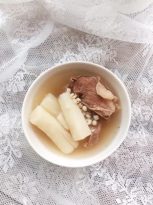 健脾祛湿汤-五指毛桃淮山汤的做法 步骤2