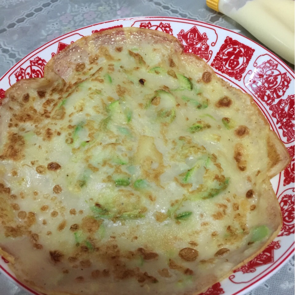西葫芦鸡蛋饼