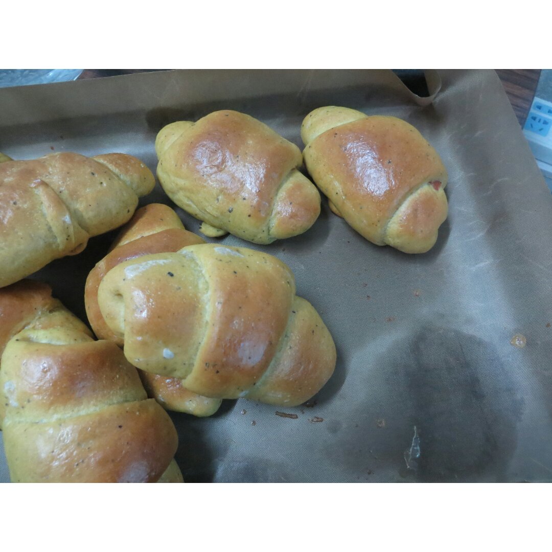 咖喱火腿早餐卷 -- 松下NB-H3800烤箱