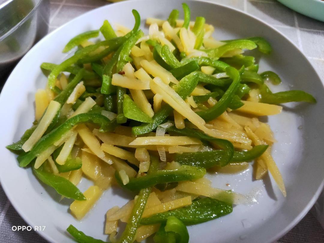 青椒土豆丝