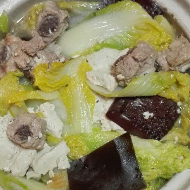 砂锅白菜豆腐