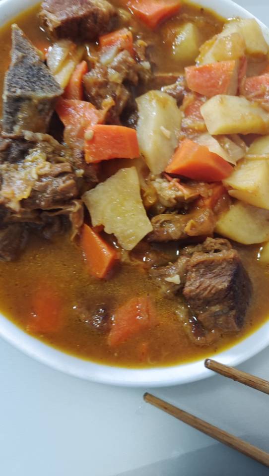 番茄土豆炖牛腩