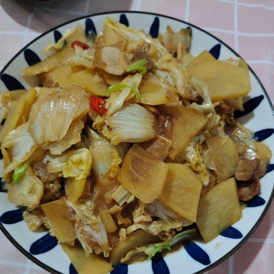 家常菜——白菜土豆片
