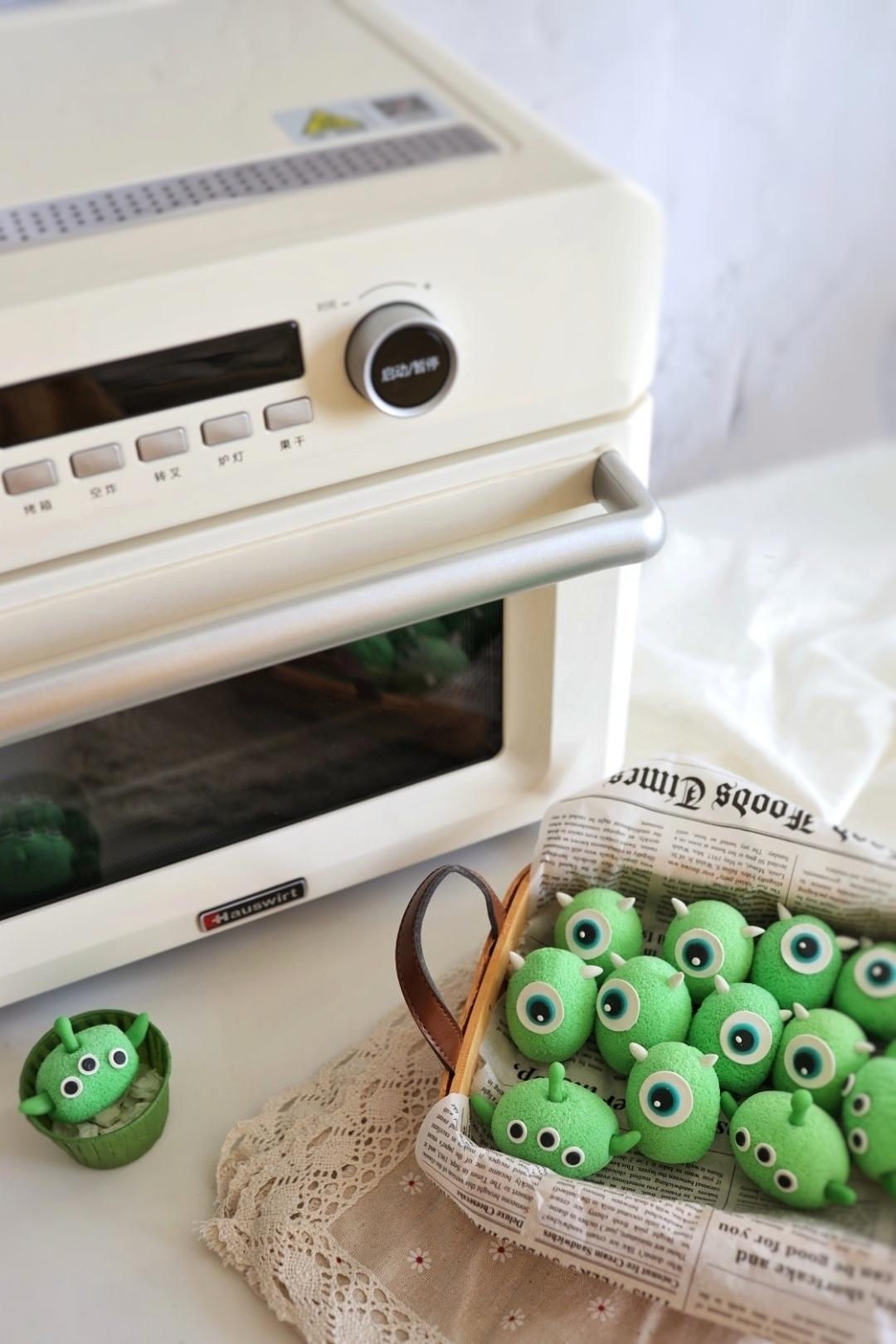 「海氏K5空气烤箱」可爱戚风蛋蛋糕的做法