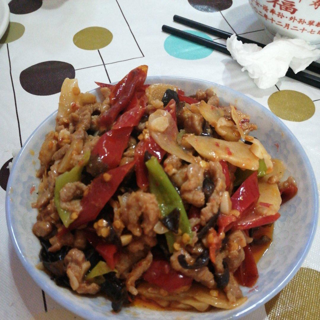 超级嫩的泡椒牛肉丝