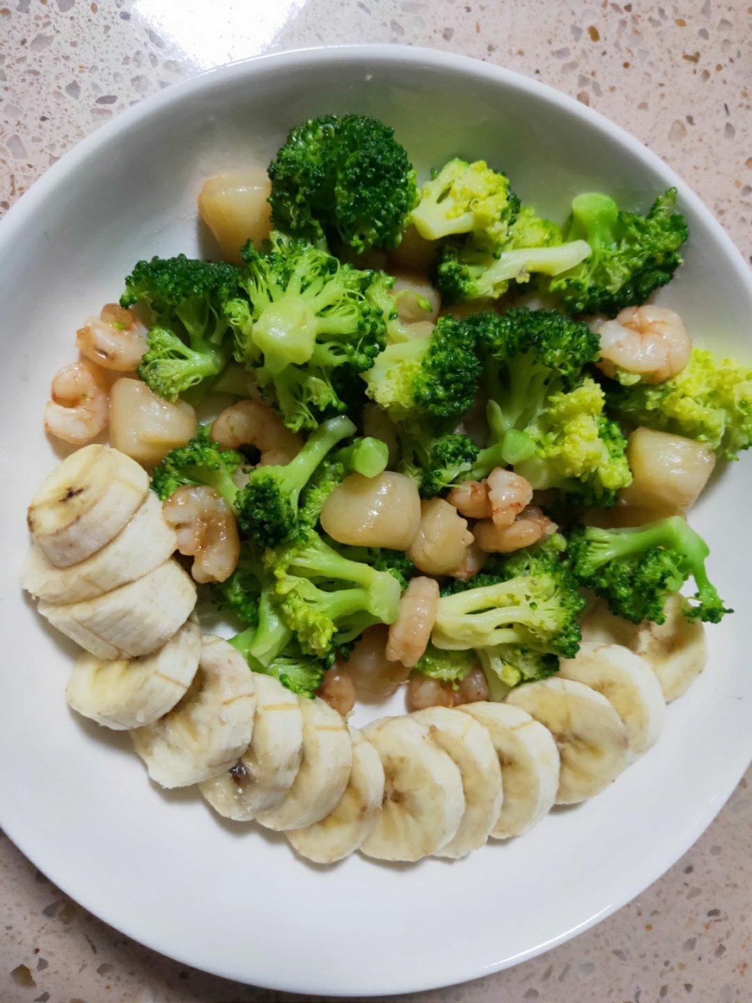 西兰花炒虾仁