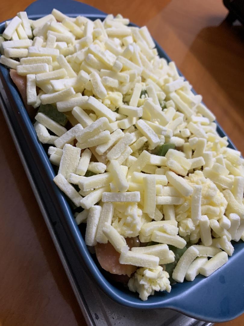 家常做法的芝士焗饭