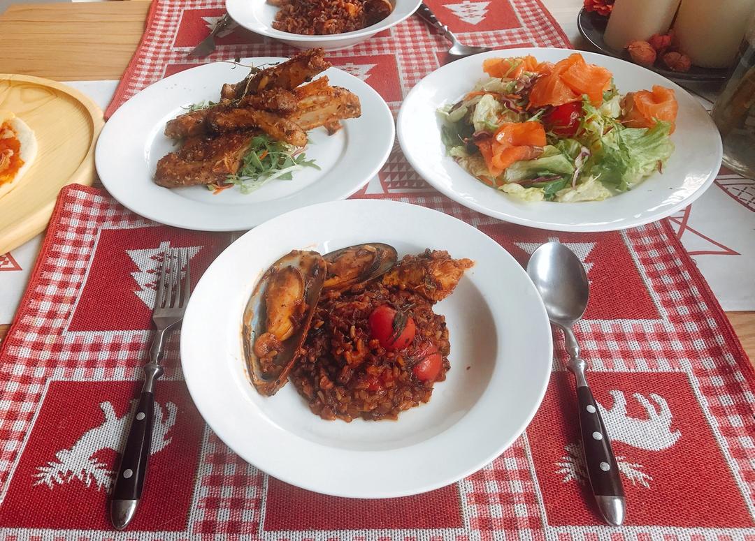 意大利海鲜烩饭