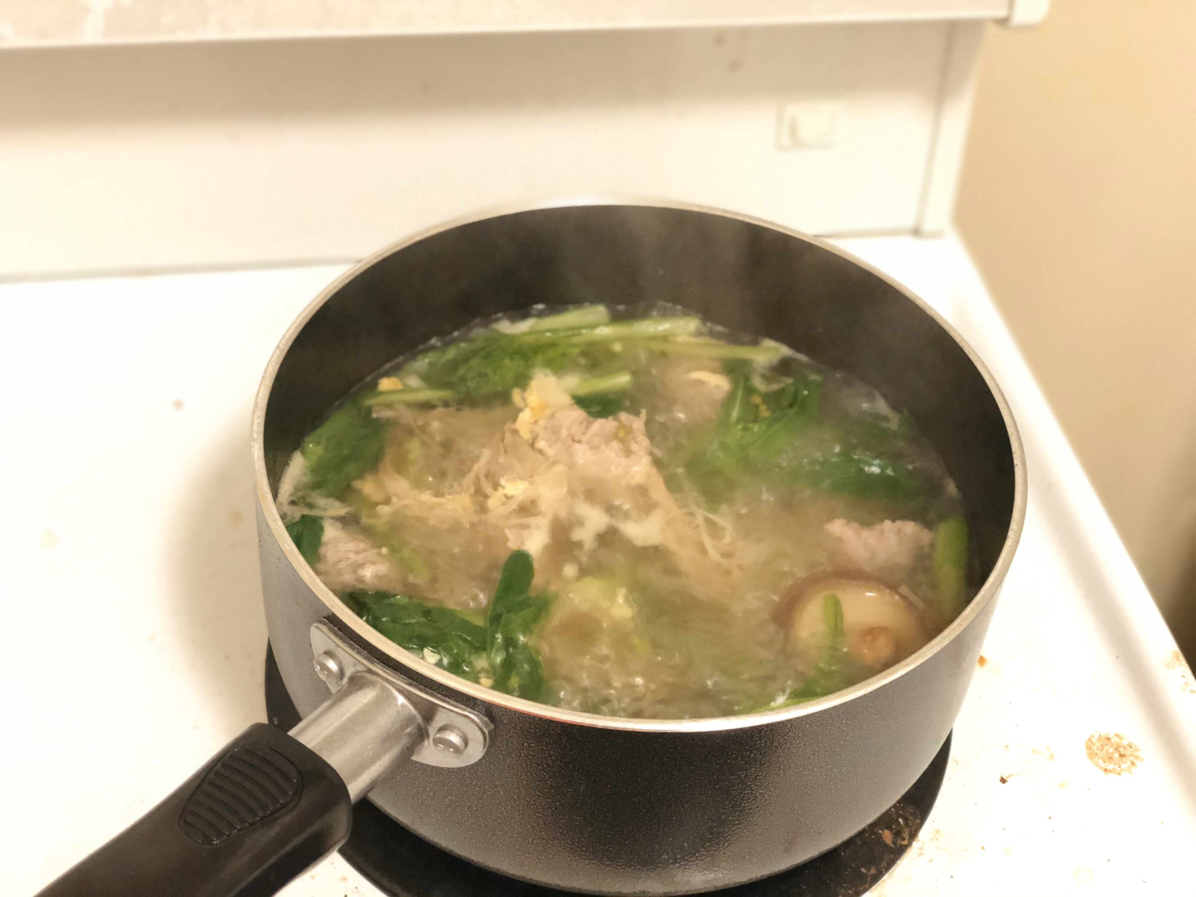 快手蔬菜丸子汤的做法