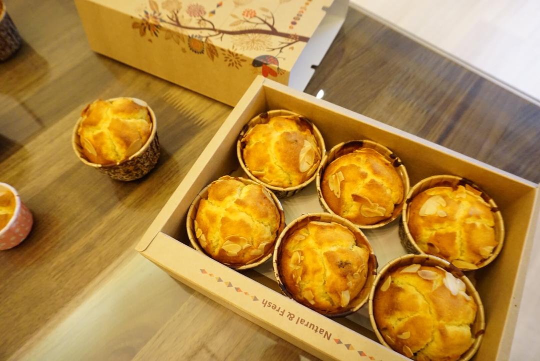 少女心的香蕉蔓越莓玛芬