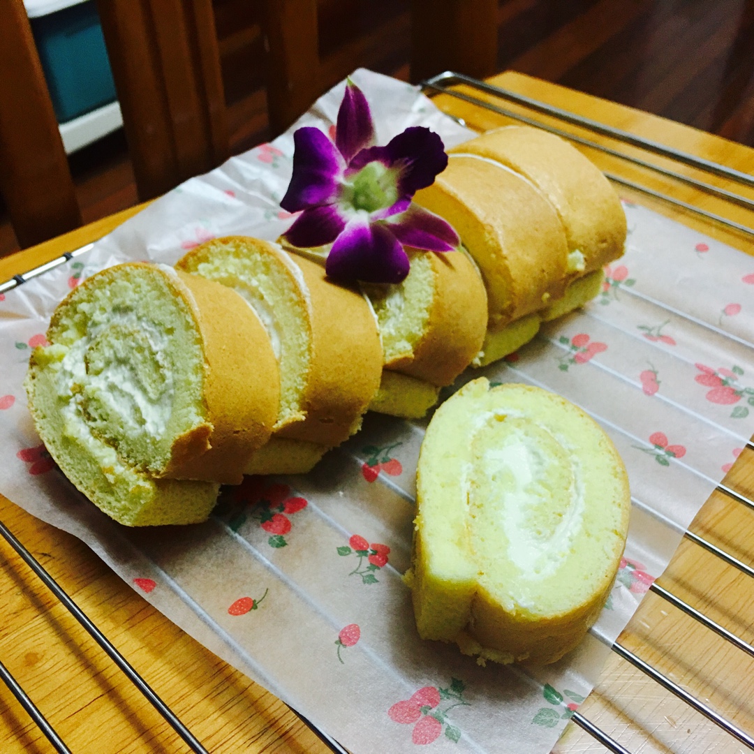海绵蛋糕卷