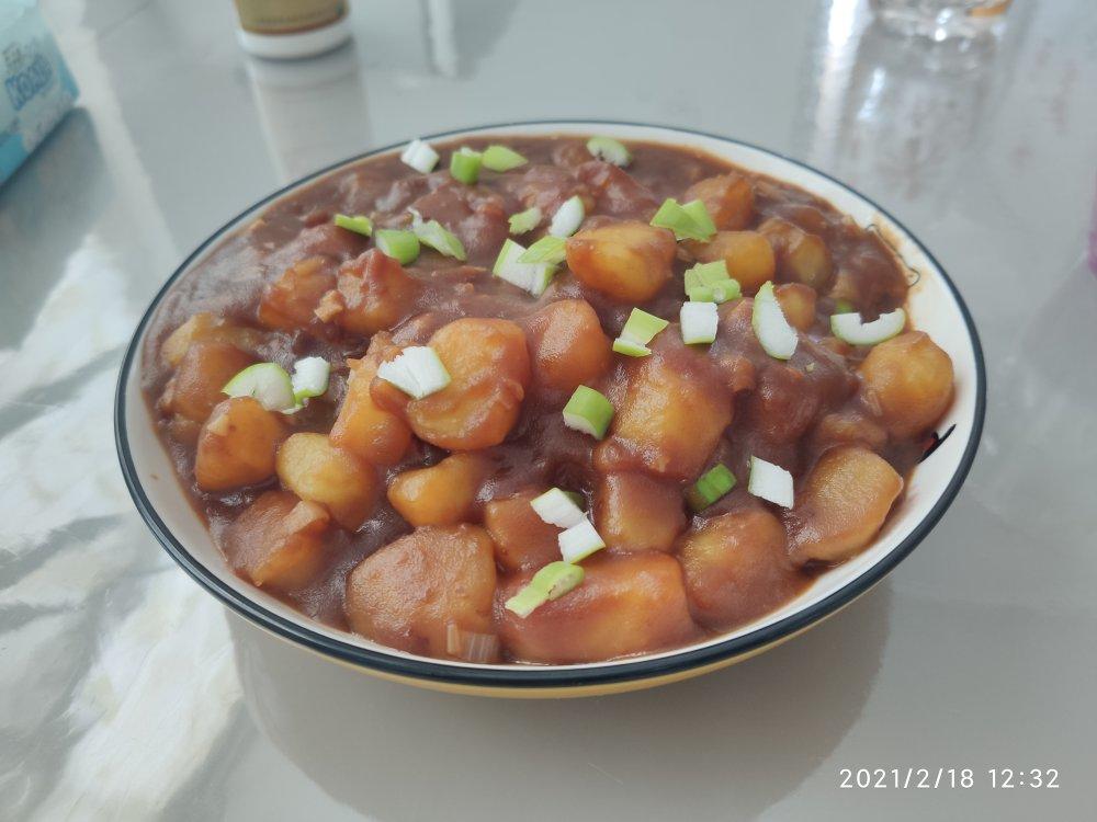 🔥巨下饭，软糯入味！比肉还好吃的红烧土豆