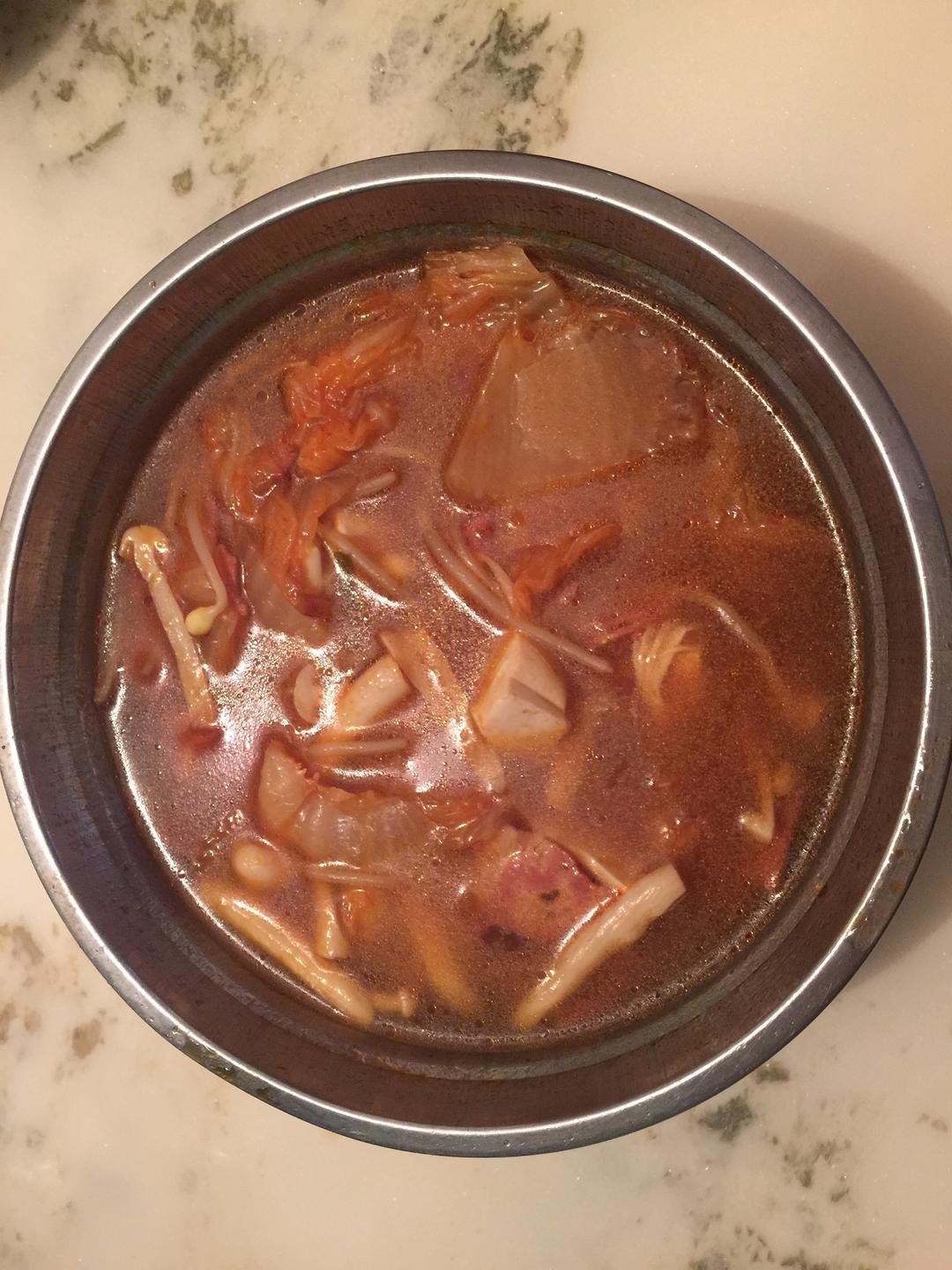 韩式泡菜汤