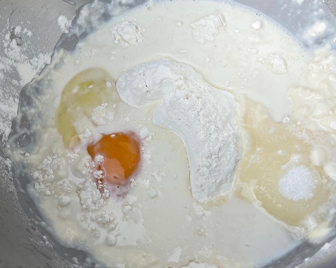 纯奶手撕吐司的做法 步骤1