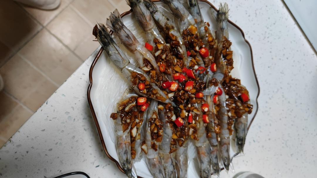 蒜蓉粉丝蒸虾