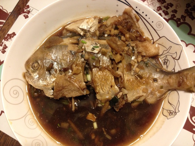 家常红烧鲳鱼