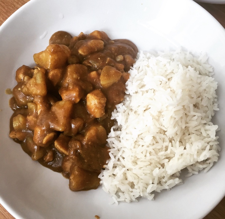 咖喱鸡饭