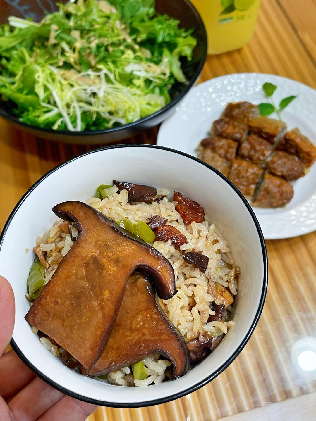 牛肝菌焖饭的做法