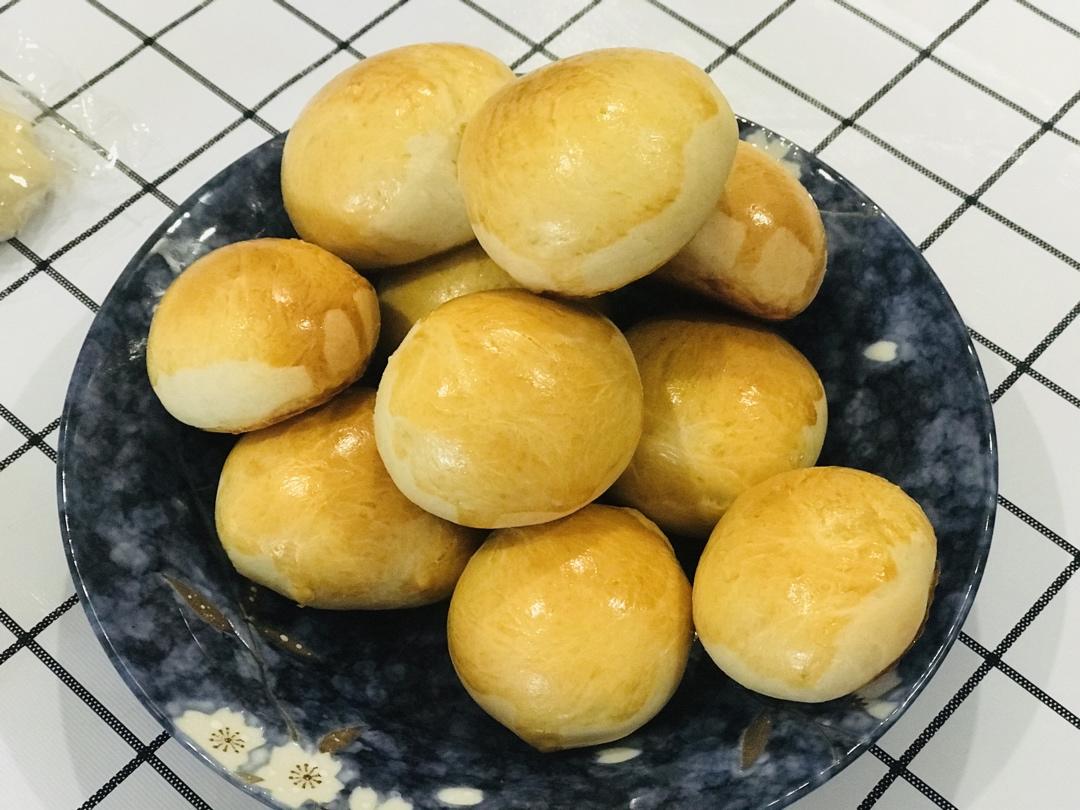 鲜奶小餐包-一次性发酵省时省力