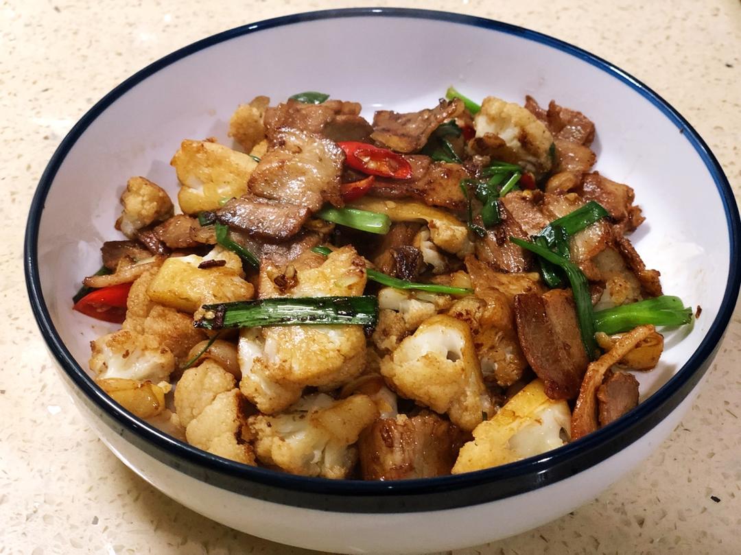 老丁的私房菜-干锅花菜