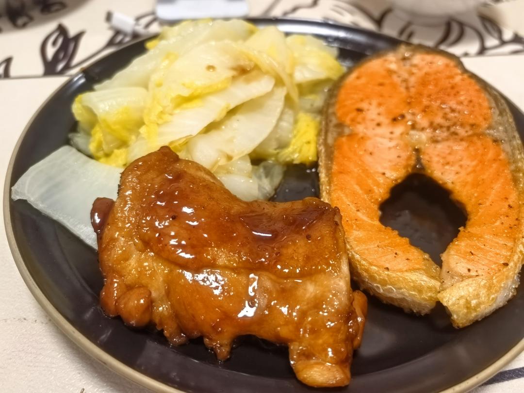 超级好吃又简单的蜜汁鸡扒饭