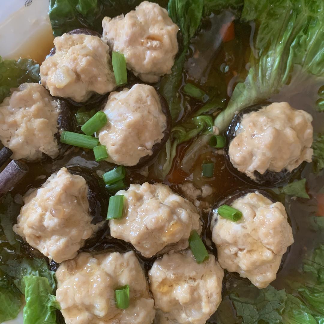 美味的肉酿香菇～～孩子爱吃的下饭菜