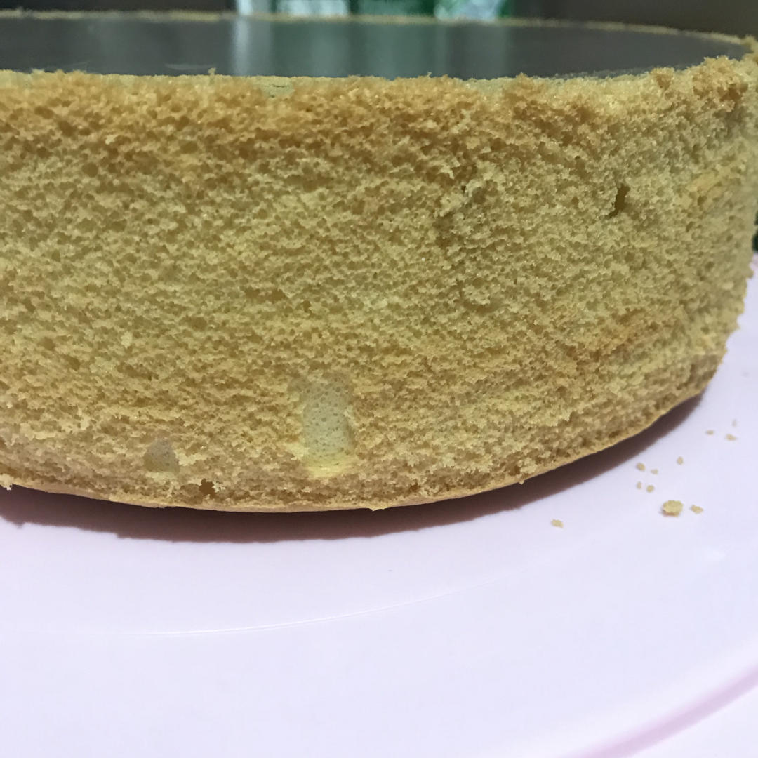 超柔软6寸戚风蛋糕(附8寸配方)零失败 超详细‼️含操作视频