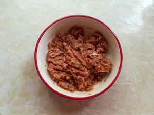 豆角酿肉的做法 步骤2
