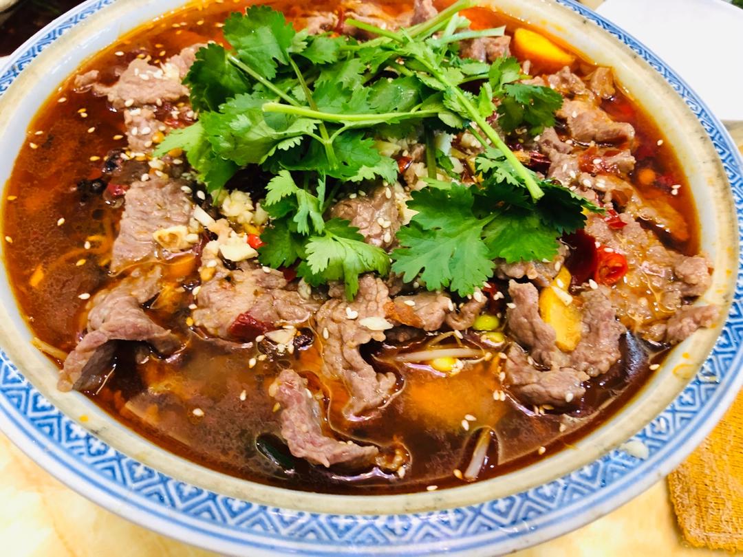 宝妤妤妈做的水煮牛肉正宗川味家常